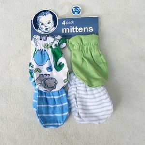 Gerber Mittens 4 pack